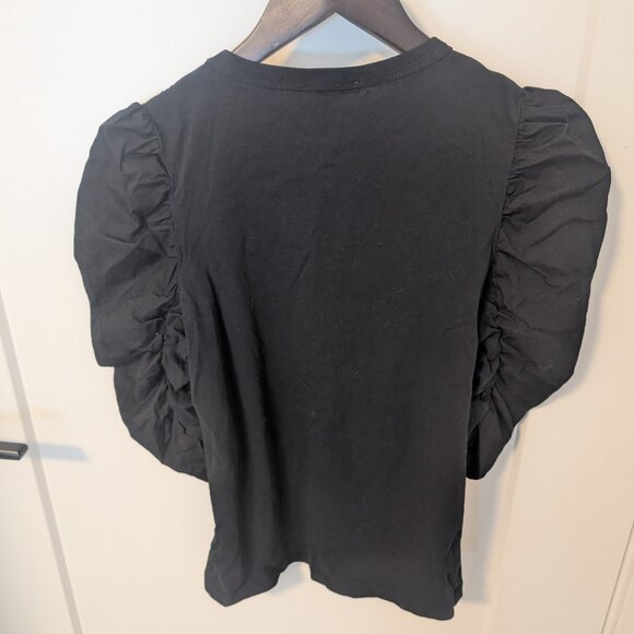 See by Chloe ruched 3/4 sleeve top - Picture 4 of 5
